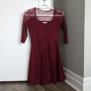 Little burgundy dress